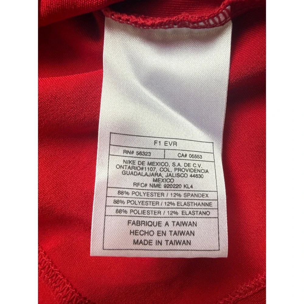 Nike Court Red Scribble Print Dri-FIT Tennis Dress Womens XS Racerback NWT